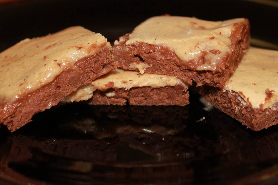 Brownies de chocolate avelã fit